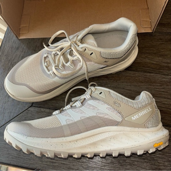 Merrell Beige Trail Running Shoes - Picture 10 of 15